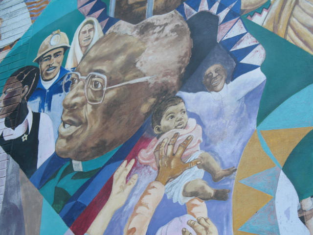 quilt mural